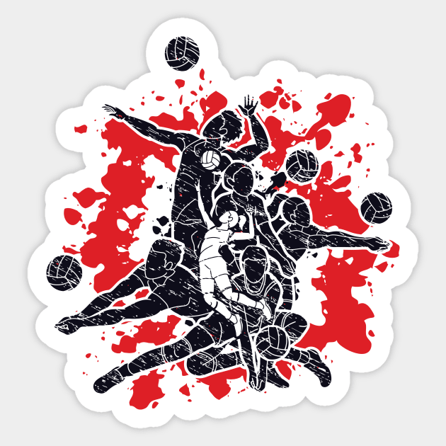 Volleyball players Sticker by endi318